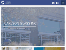 Tablet Screenshot of carlsonglassaz.com